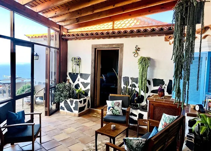 La Hoya 1-tradition Trifft Moderne- Meerblick, Pool & Wintergarten-2 Personen Las Cruces (Canary)